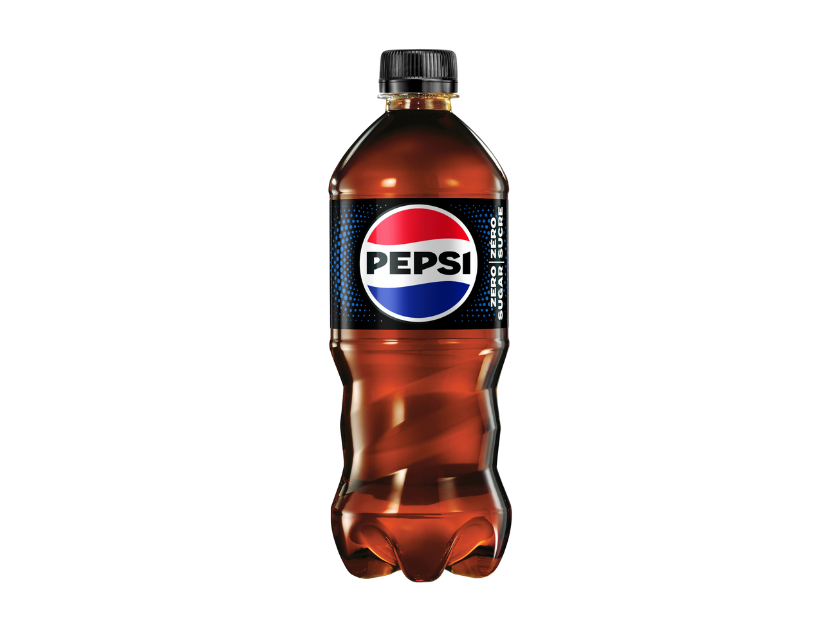 Can or bottle of Pepsi Zero